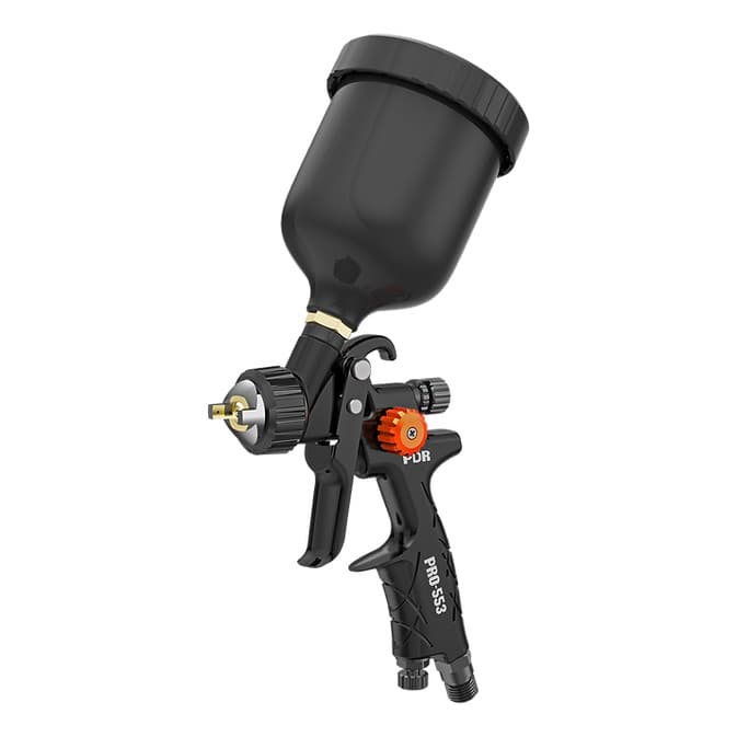 Pistola De Pintura Hvlp Pdr Pro-553p Bico 1,2mm 250ml