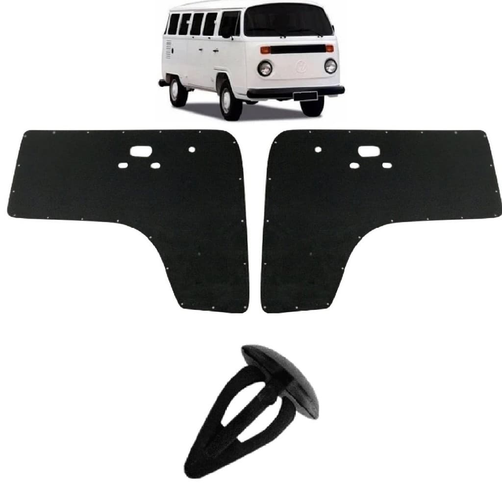 par revestimento porta kombi 76/97 papelao forro com furo