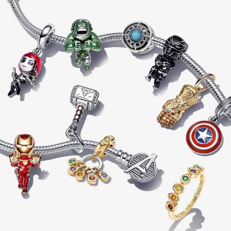 Berloque Pulseira Joias de Prata 925 Pulseira Feminina Pingente