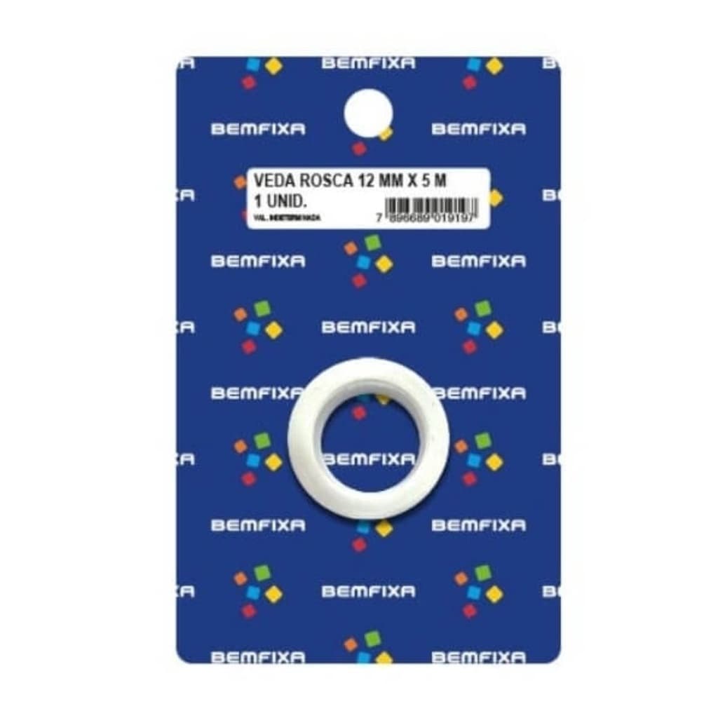 Fita Veda Rosca 1/2" x 5m