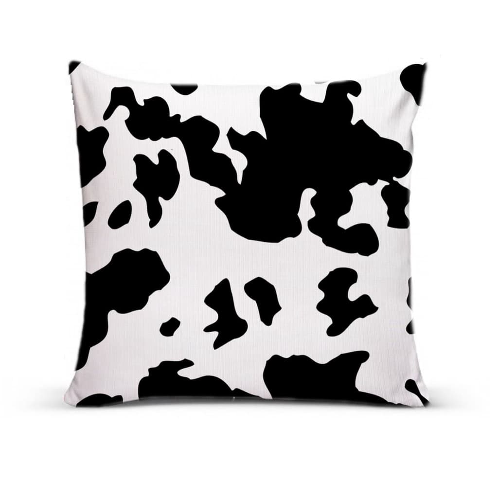 Almofada Para Sofá Sala Cama Cheia Com Capa 30X30 Vaca