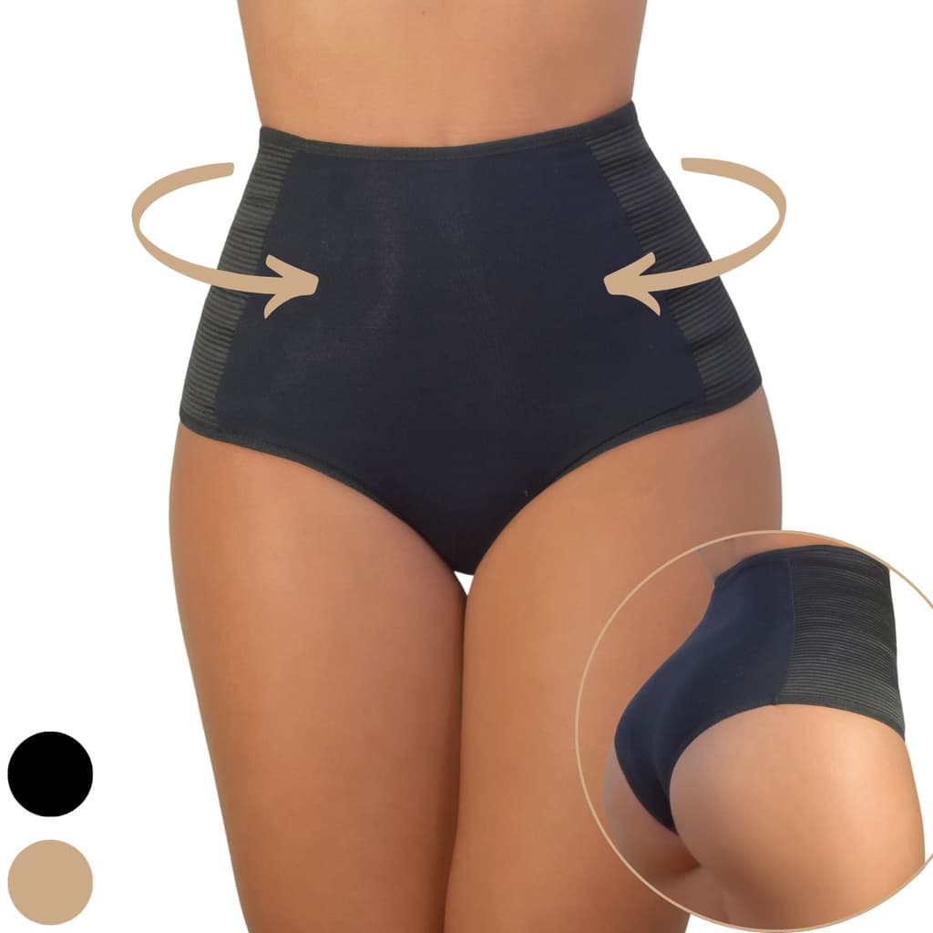 Kit 6 Calcinhas Cinta Modeladora Compressora Culote e Cintura - VIÉRE