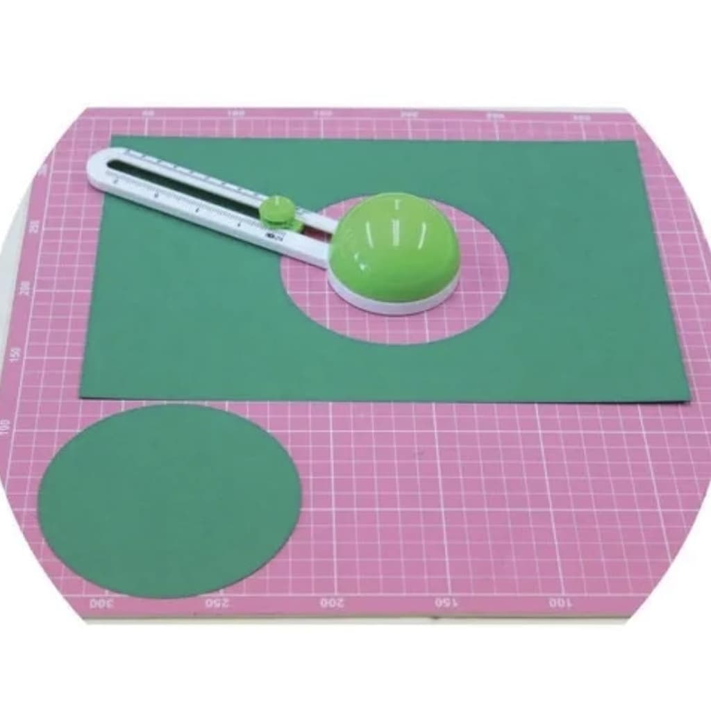 Guilhotina Refiladora Cortador Circular C/ Suporte 8 À 32 Cm
