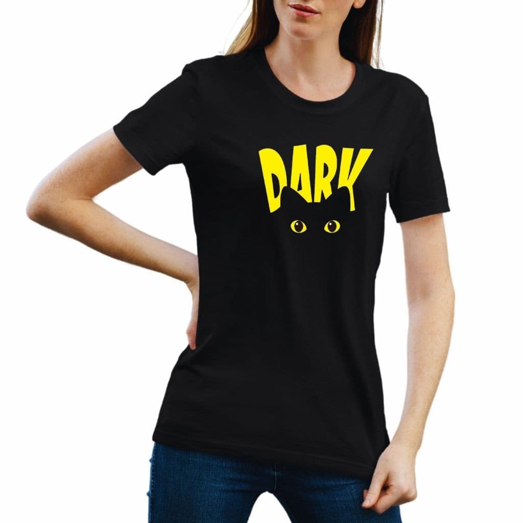 Camiseta Gatinhos Tshirt Feminina Blusa Amor por gatos Camisa Feminina Dark