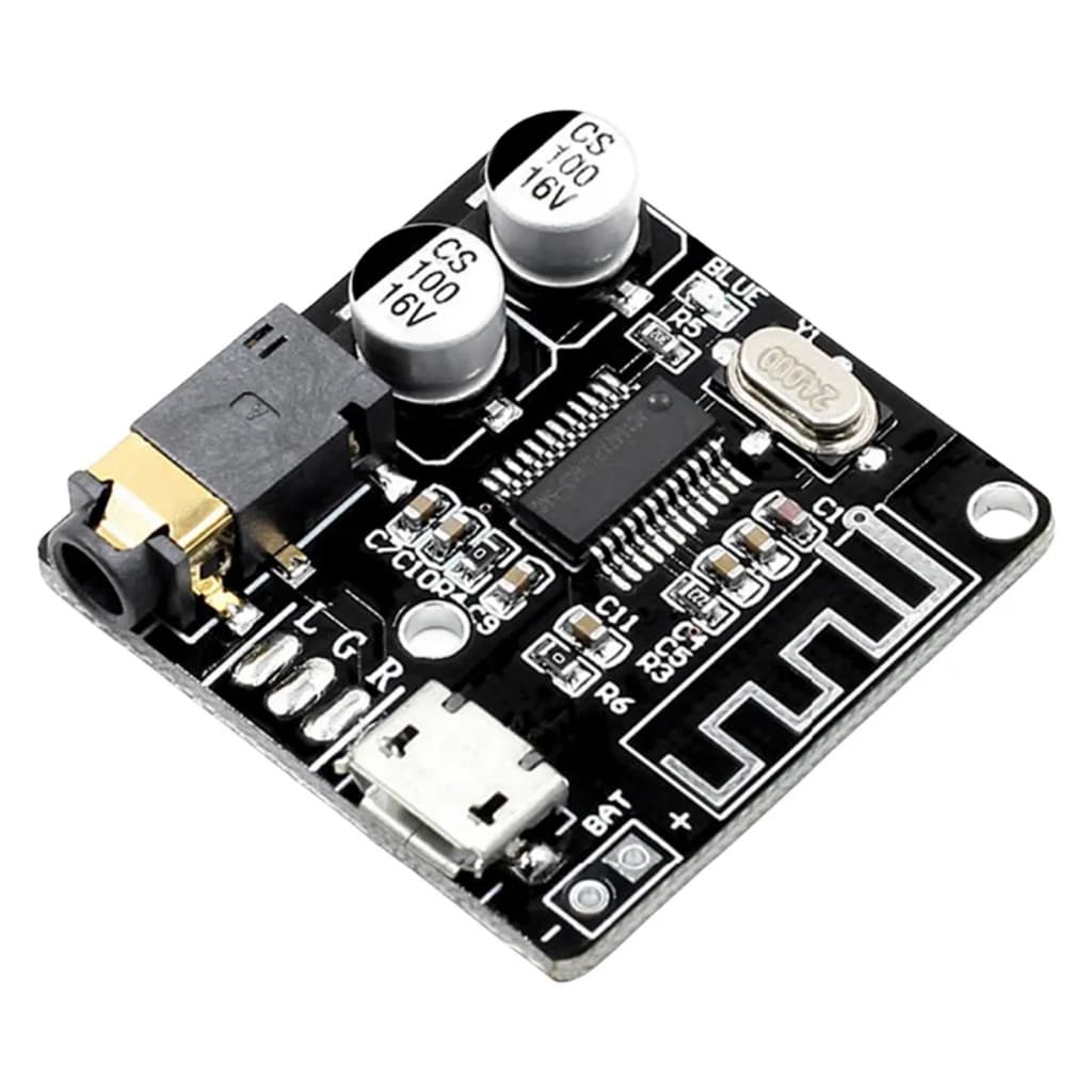 Mini Modulo Bluetooth 5.0 Placa de Áudio MP3 Sistema de Som