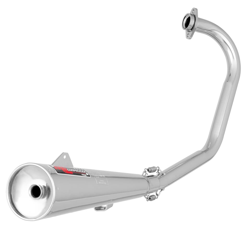 Escapamento Super Adventure Ml Competition Moto Ybr 125 2000/08 Ronco Esportivo