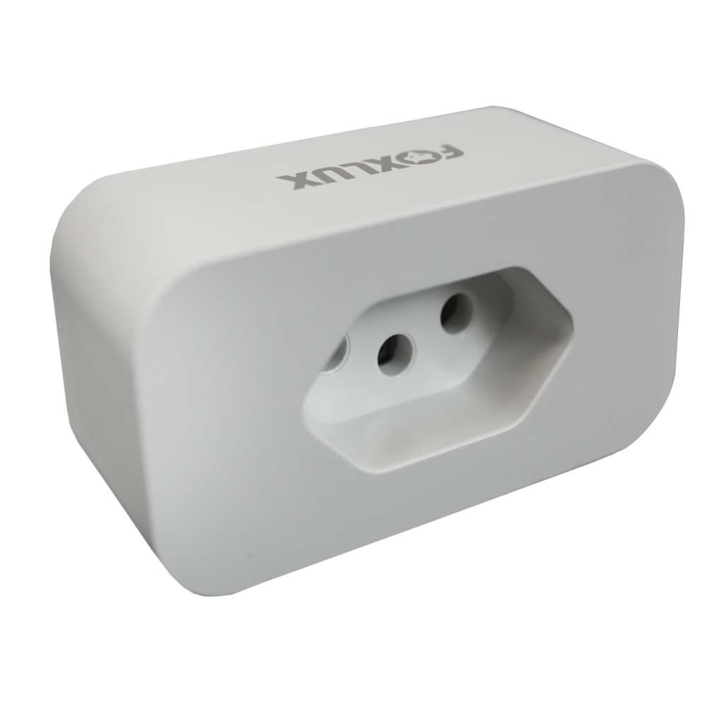 Tomada Plugue Inteligente Foxlux 16A Bivolt | automação residencial, praticidade