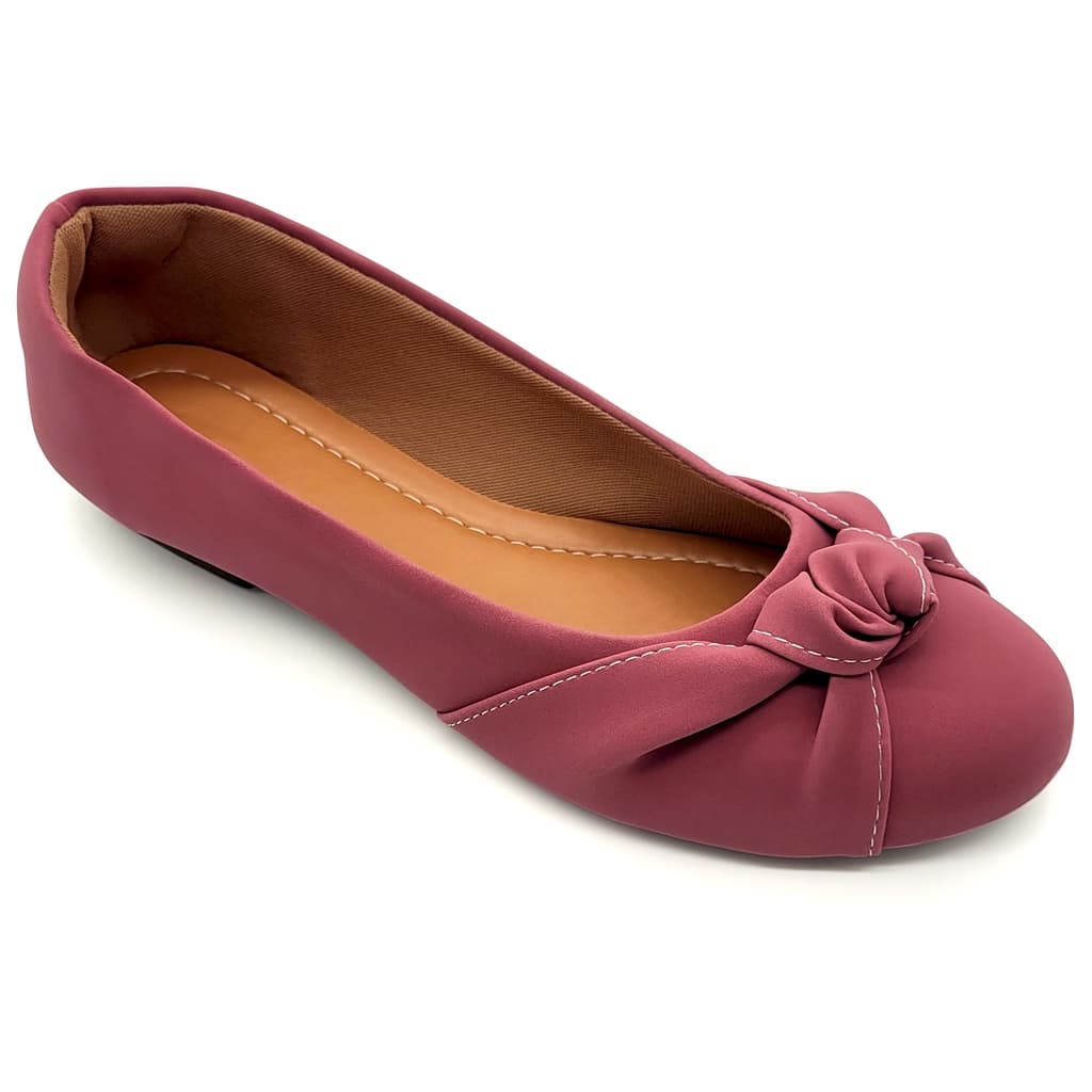 Sapatilha Feminina Bico Redondo Confortável Casual Suede Napa Nobuck Rasteira Macia Feminino