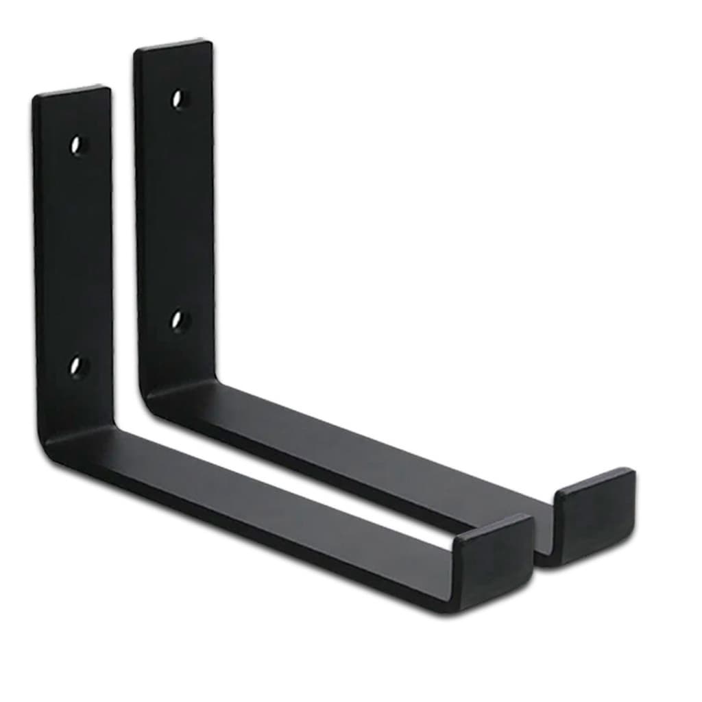 MÃO FRANCESA 30 CM - 2 PEÇAS SUPORTE PRATELEIRA INVERTIDA