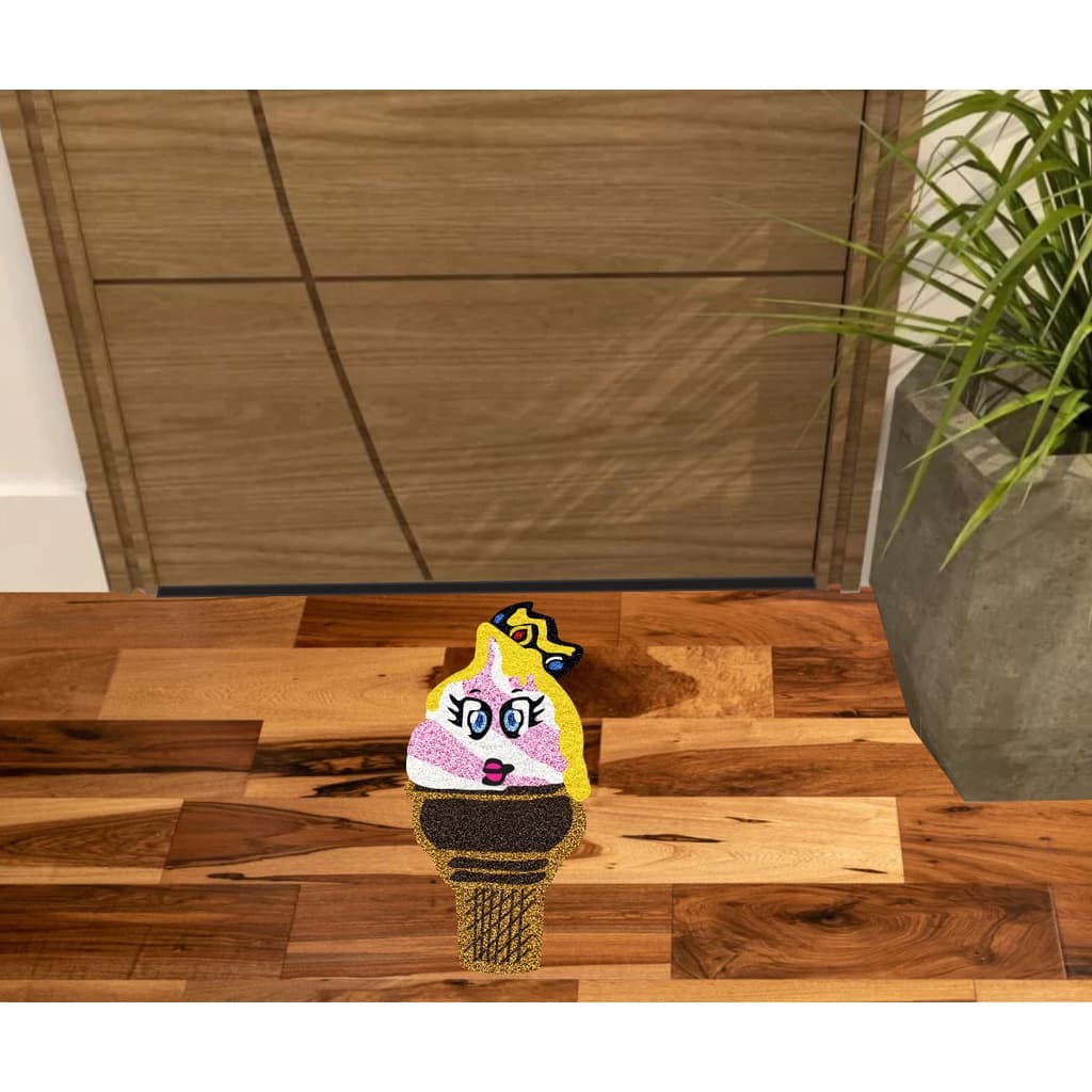 TAPETE SORVETE, DECORAÇÃO DE QUARTO, SALA, COZINHA, BANHEIRO.