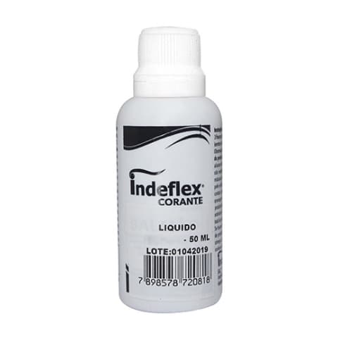 CORANTE LÍQUIDO 50ML BRANCO INDEFLEX