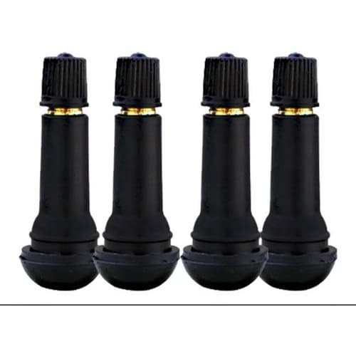 Kit 4 Bico De Pneu Sem Câmera Tr414 De Válvula De Ar