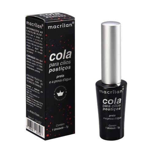 Cola Para Cílios Postiços Preto - Macrilan - CA-002