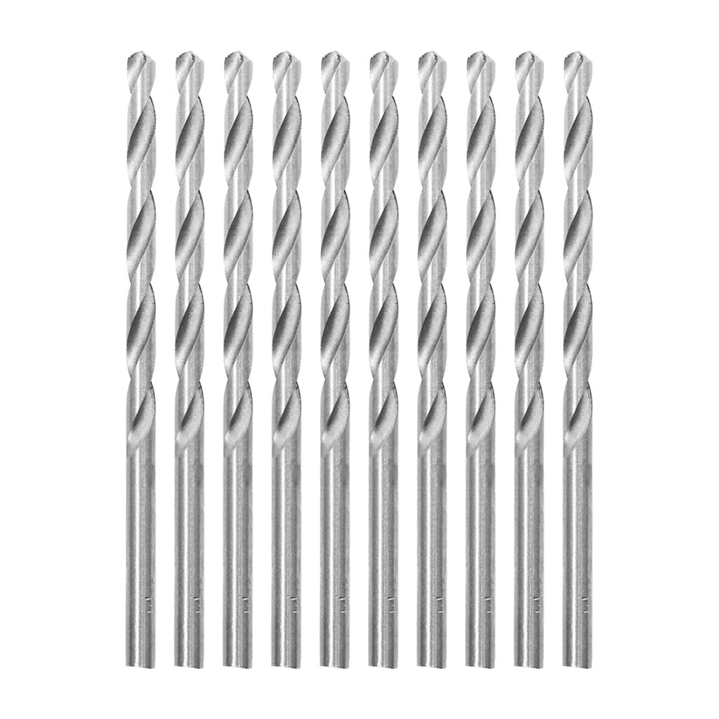 Broca em HSS Aço Rápido DIN 338 1/8"  C/ 10 Un Tradestar