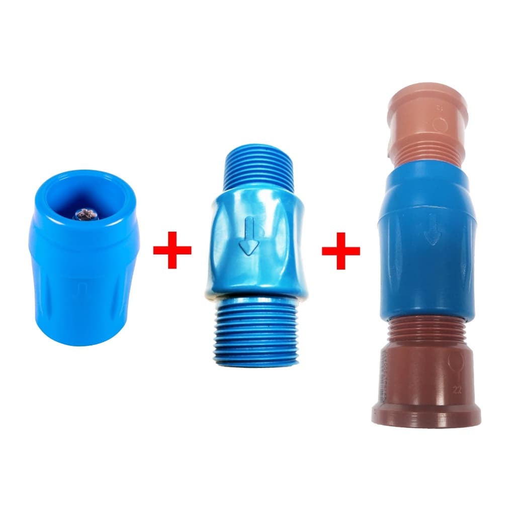 Bloqueador De Ar 3 Kit TOP Premium Pçs Rosca Cola DN25 3/4"
