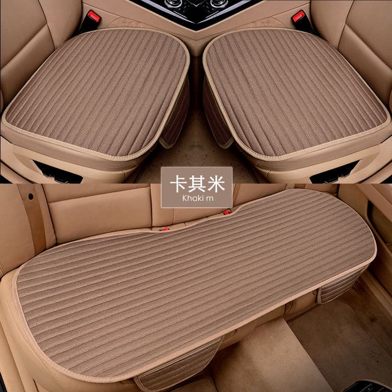 Almofada do assento do carro Almofada do assento do carro Almofada do assento do carro Quatro Estações Universal de uma peça de roupa de cama de três peças Anti-derrapante Almofada do assento traseiro do carro sem encosto axian168my2.my23.12.8