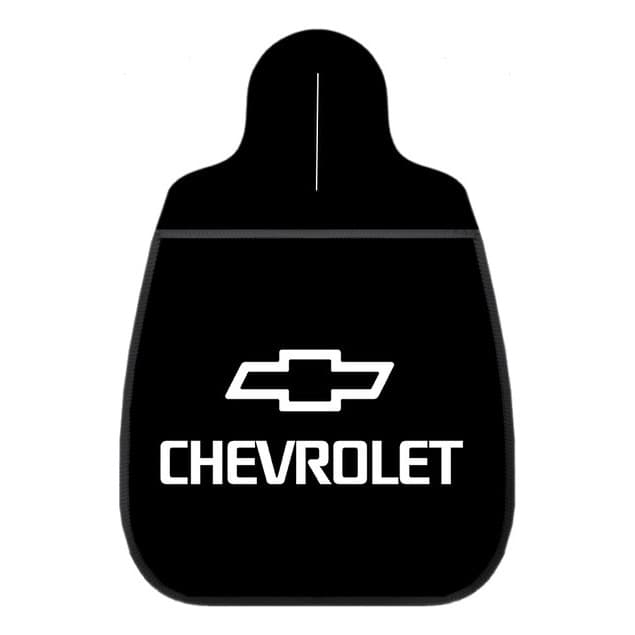 Lixeira Lixinho Carro Chevrolet Logo Branco