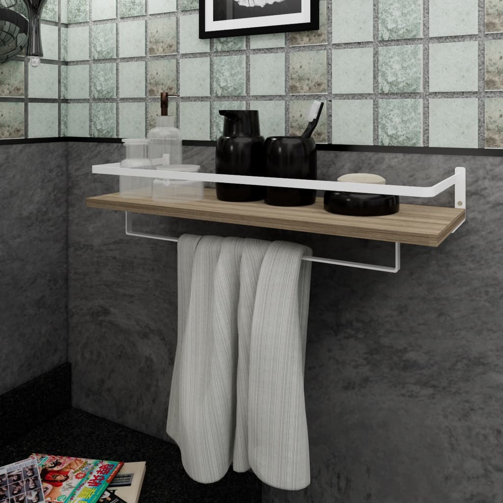 toalheiro prateleira lavabo toalha banho rosto design branco