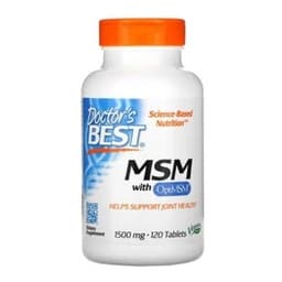MSM com Optimsm 1.500 Mg 120 Tablets - Doctor´s Best