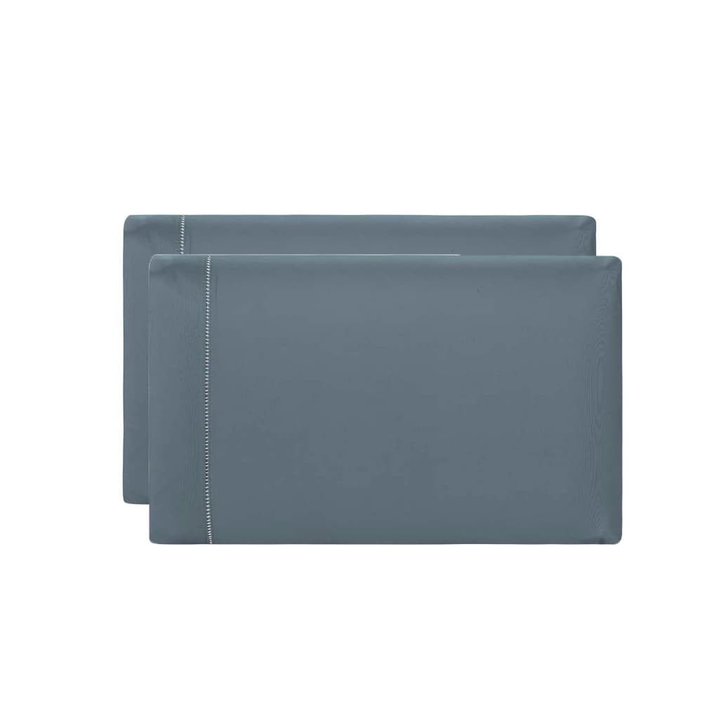 Kit 02 Fronhas Percal 200 Fios 70cm x 50cm Ponto Palito Sleep
