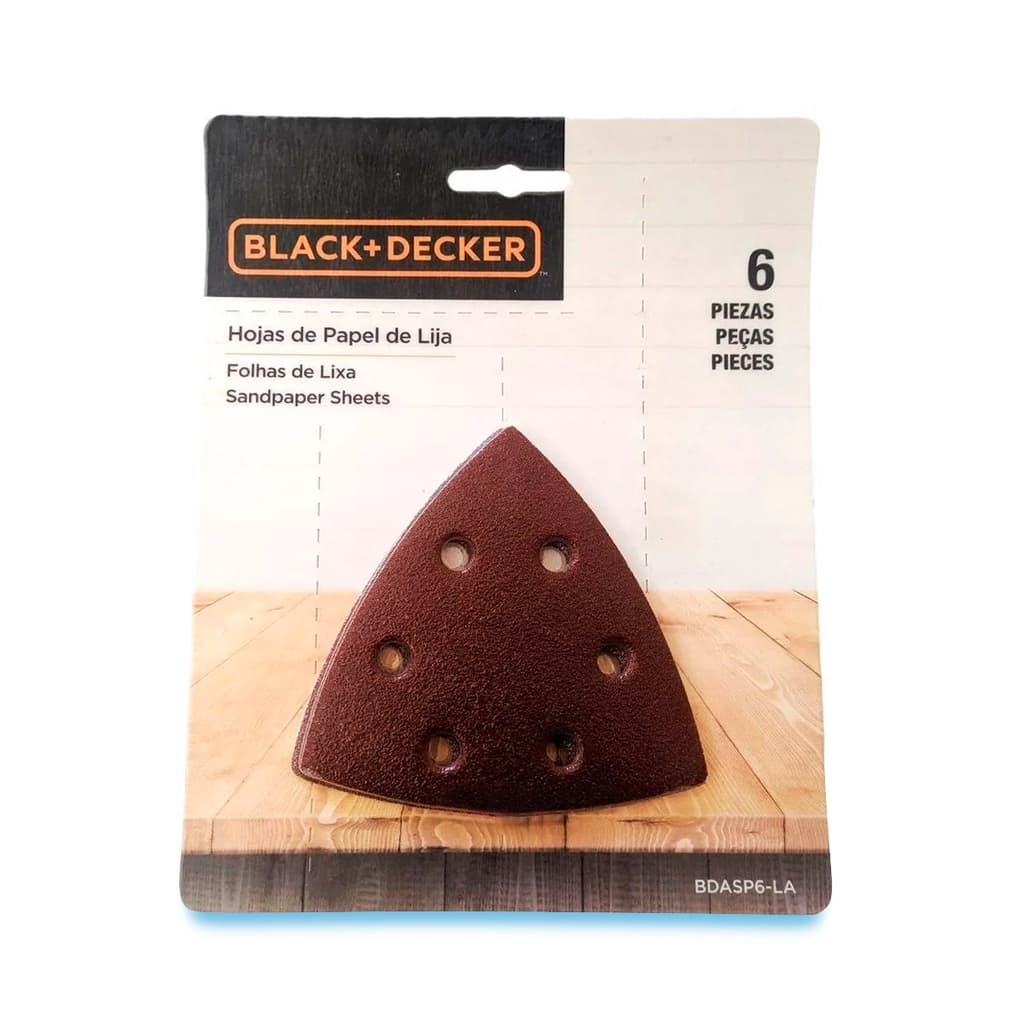 Lixa para Ferramentas Black Decker Gopak e Matrix BDASP6-LA
