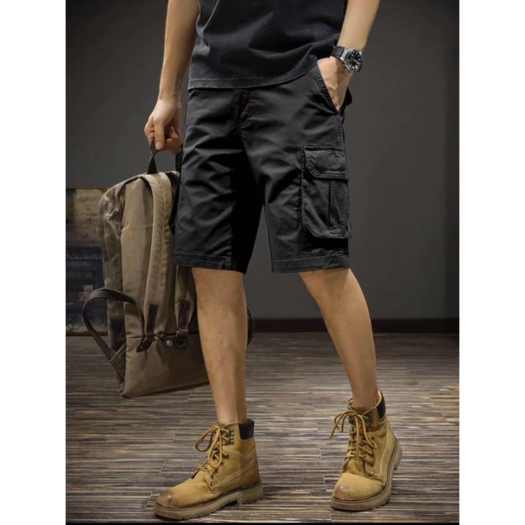 Bermuda CARGO Com BOLSO Masculina Streetwear