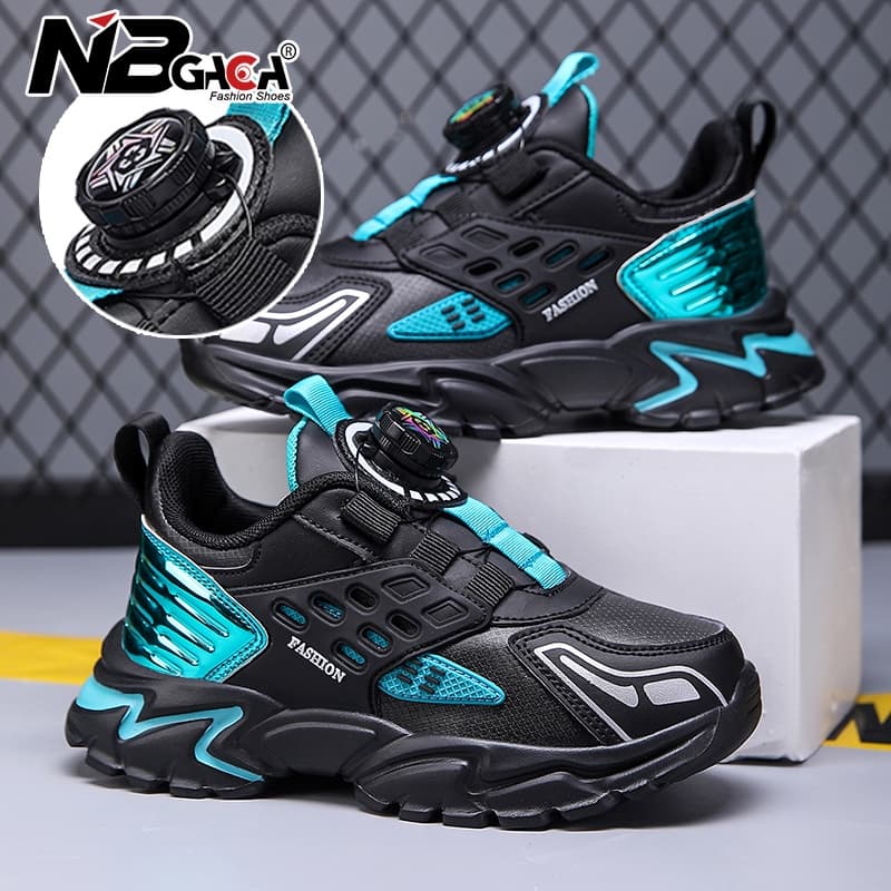 Novos Tênis de Couro para Meninos Ao Ar Livre À Prova D'Água Sola Macia Sapatos Infantis Lazer Caminhada