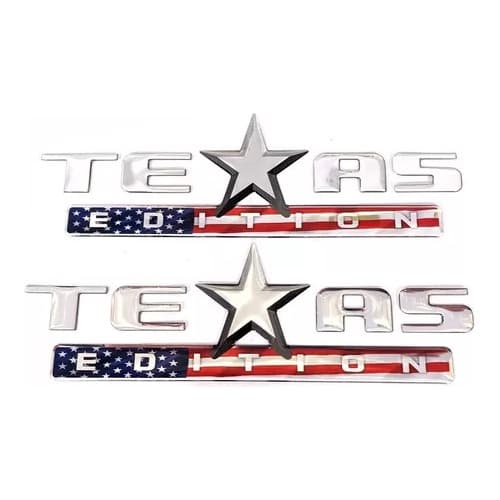02 Adesivos De Texas Edition Silverado Ranger S10 Gmc Ram