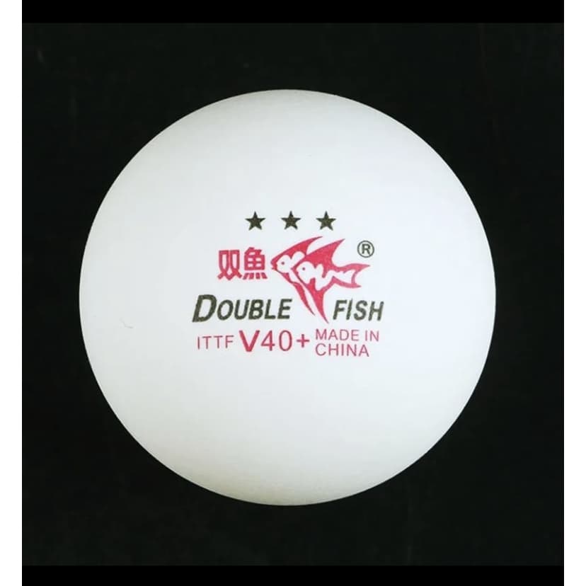 Kit com 20un de Bola de Tênis de Mesa/PingPongDOUBLE FISH V40+ APROVADO ITTF