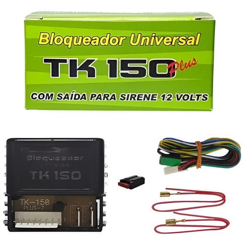 Bloqueador Anti Furto Corta Gasolina Botao Secreto Tk C/led