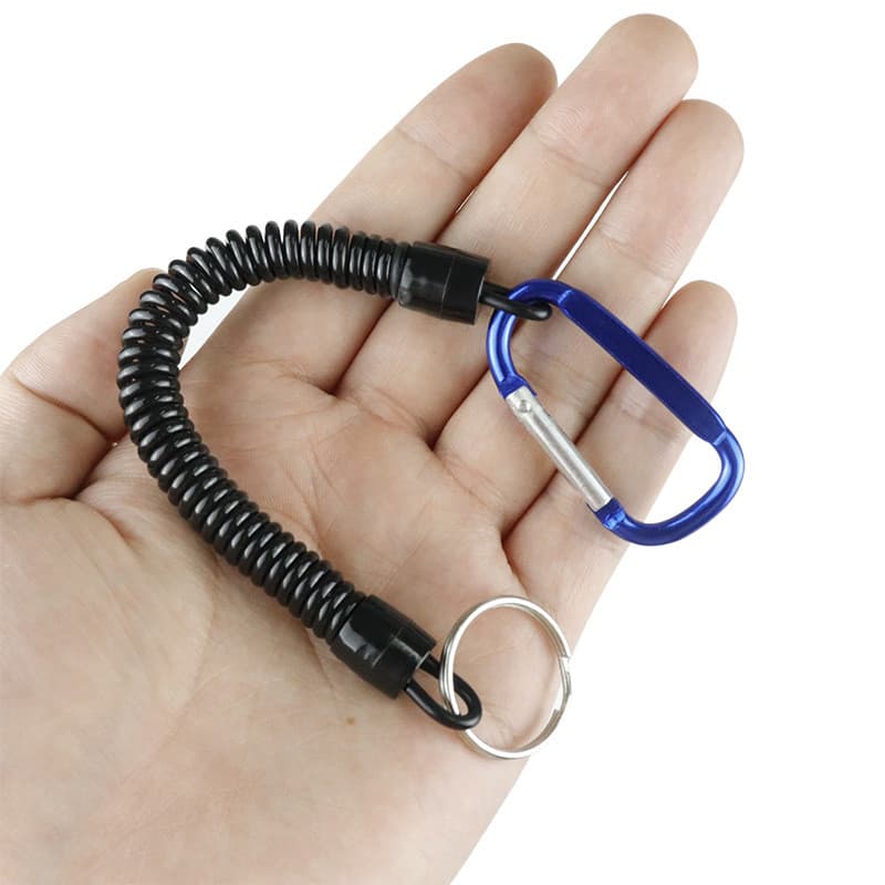Corda De Mola Anti-Perda De Pesca De 13-110 Cm Telescópica