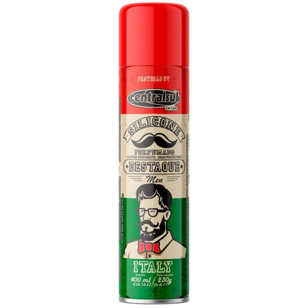 Destaque Silicone Spray Italy 400Ml Centralsul