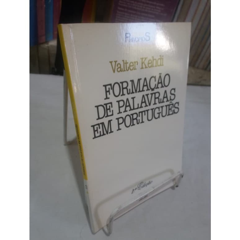 formação de palavras em português autor valter kehdi