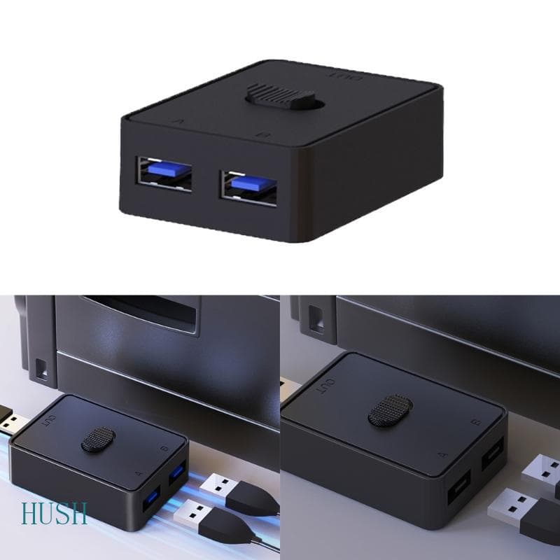 Adaptador Compartilhamento Impressora USB HUS Impressão Costura Entre Dois Computadores