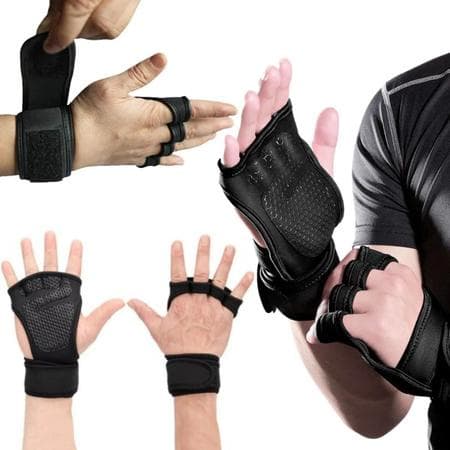 Par de Luva de Academia Feminina E Masculina Treino Cross e Academia