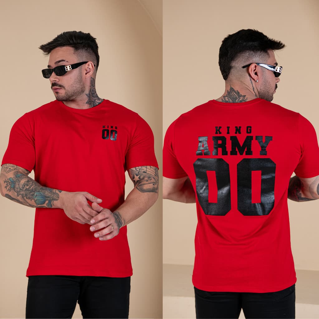 Camiseta Masculina Fio 30.1 Algodão Básica Estilosa Camisa Premium