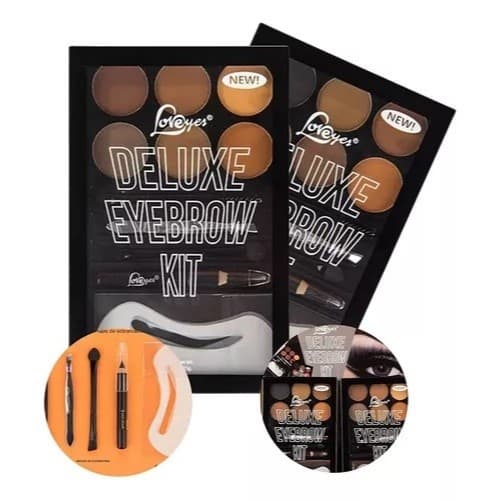 Paleta Sombra Para Sobrancelhas Love Yes Paleta Com 6 Cores
