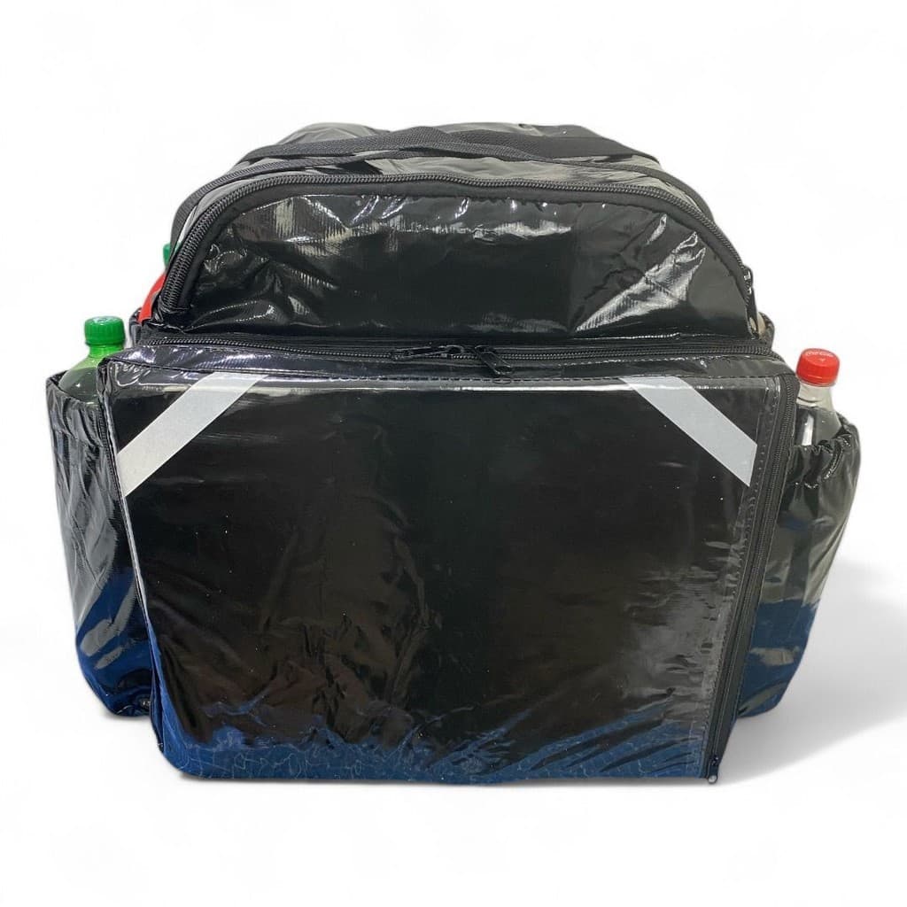 Mochila de Motoboy Bag para entregas delivery Mochila térmica ifood entrega impermeável reforçada