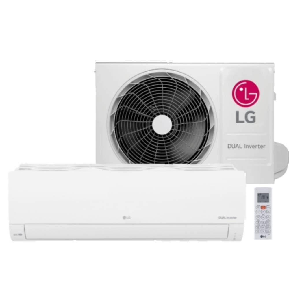 Ar-Condicionado LG DUAL Inverter Compact +AI 18.000 BTU Frio 220V –  S3-Q18KLQAL