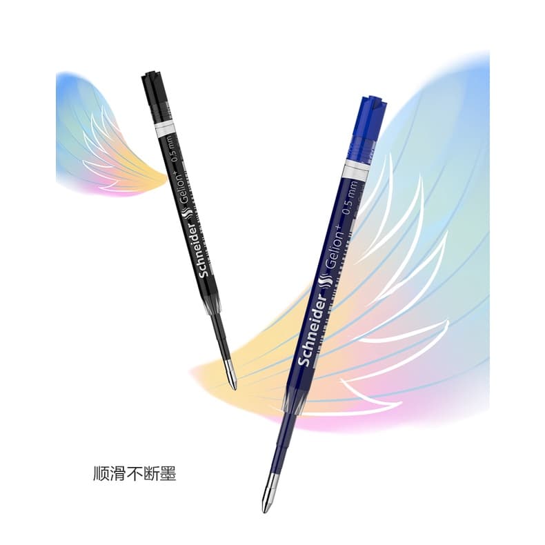 Schneider Gelion Gel Pen Refil G2 Substituível Escrita 4 Cores Material Escolar De Escritório