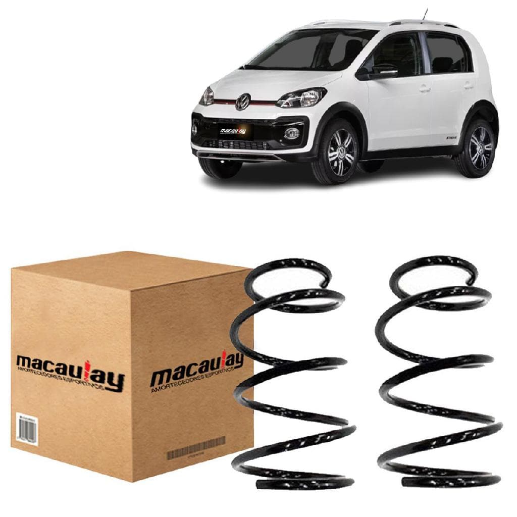 PAR DE MOLAS CONVENCIONAIS TRASEIRA VW UP