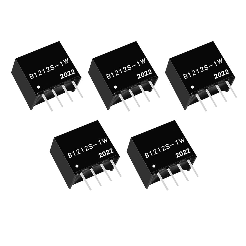 5x Isolador de Ruído B1212S-1W Conversor DC DC Sistema Som
