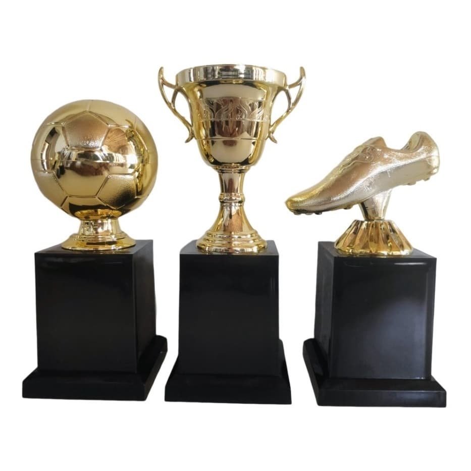 Kit 3 Trofeus Modelos Novos Melhor Disciplinado Campeonato
