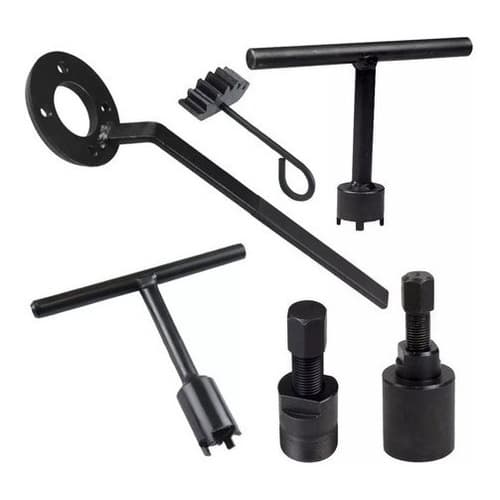 Kit Chave Castelo 125/150 + Fixador Embreagem + Saca Magneto