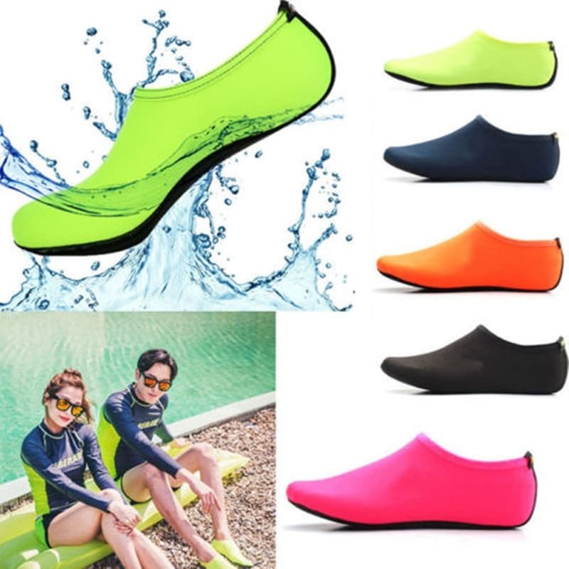 Meias De Praia Mergulho Snorkeling Coberturas De Sapatos Ao Ar Livre Antiderrapantes