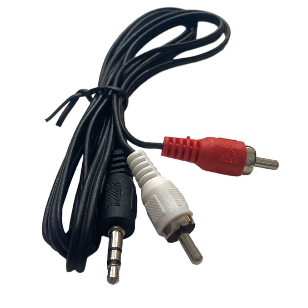Cabo de Audio Video P2 Para 2 RCA 1.5m