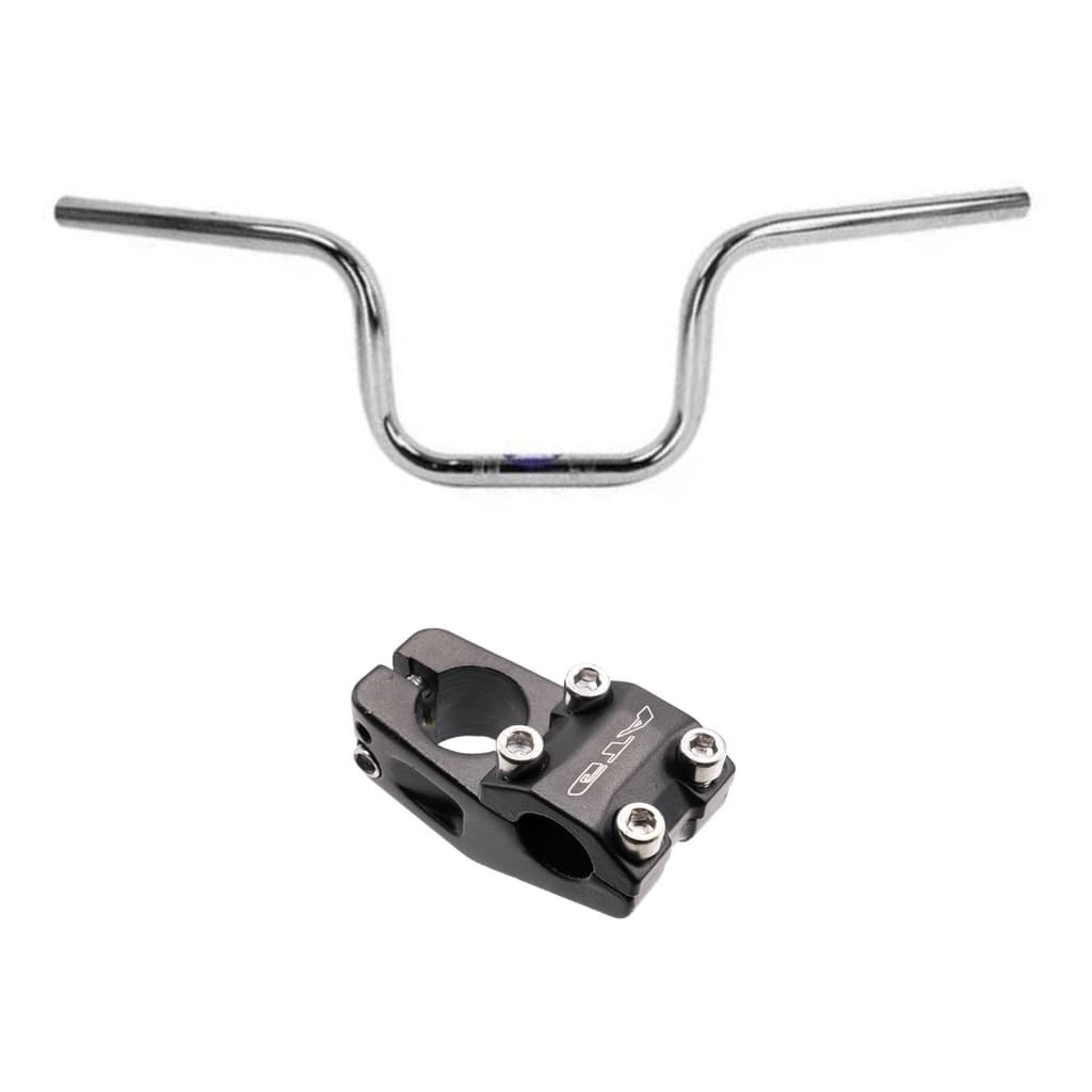 Kit Guidão Bike Tipo Moto com Mesinha Suporte Guidão Bike