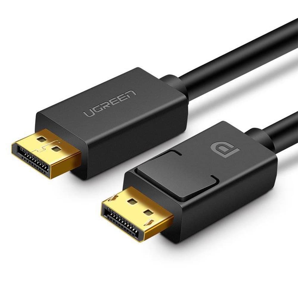Cabo Vídeo Displayport Ugreen 4k-60Hz/144Hz Macho 1.5M Preto