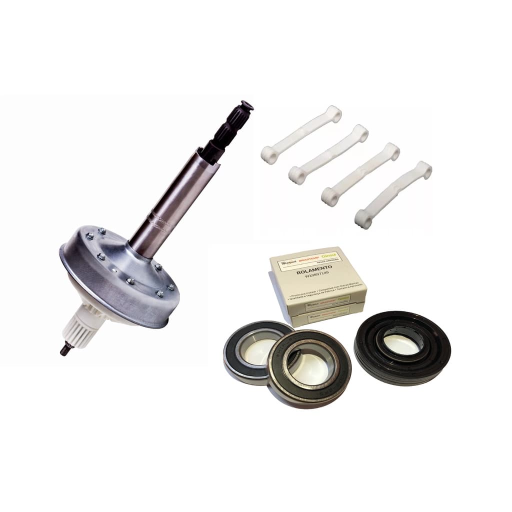 Kit Mecanismo Cambio Brastemp Original Eixo Curto Bwb09ab
