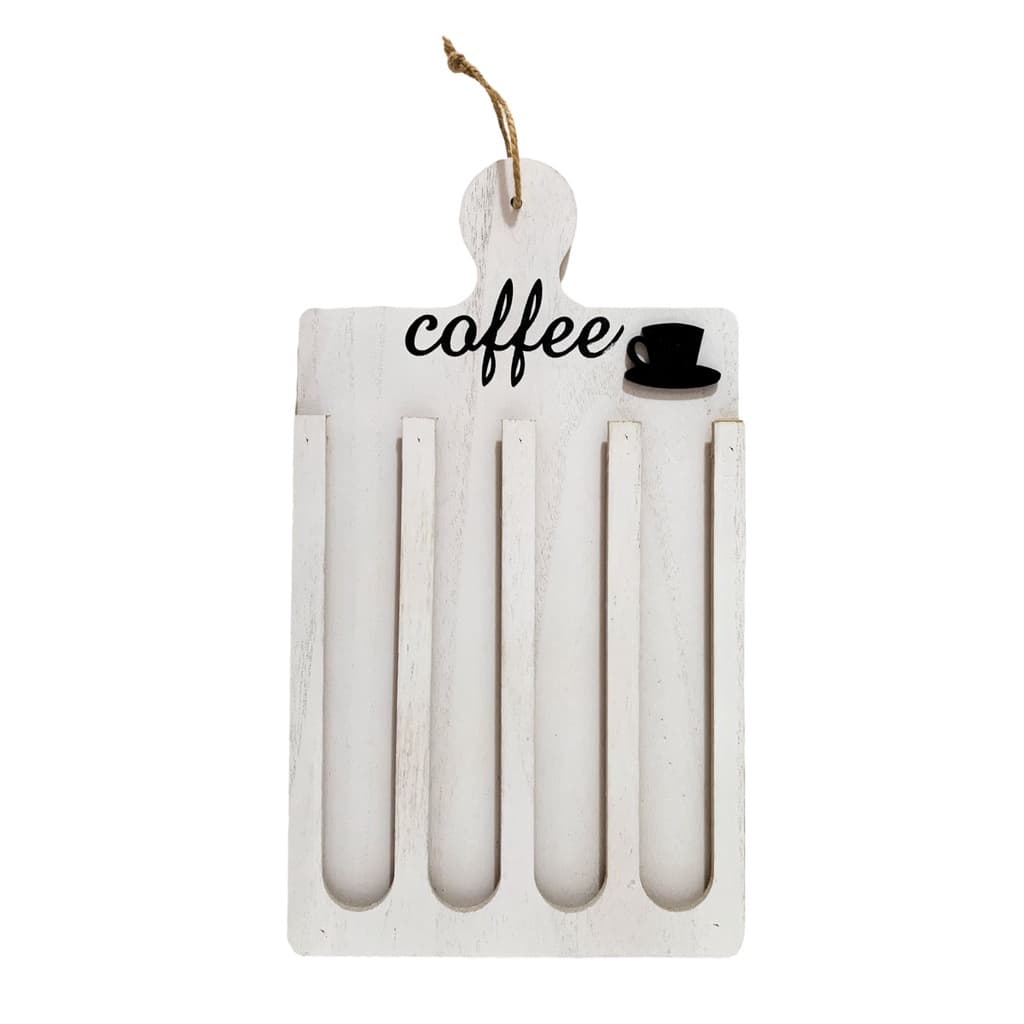 Porta Capsula de Café com 4 Compartimentos - Coffe